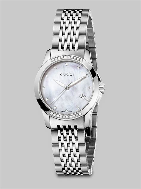 gucci pearl face watch|Gucci g timeless collection.